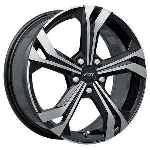 ART – Replica 258 – Black – 18″x7″ 35mm – Summer Wheels – R25818001